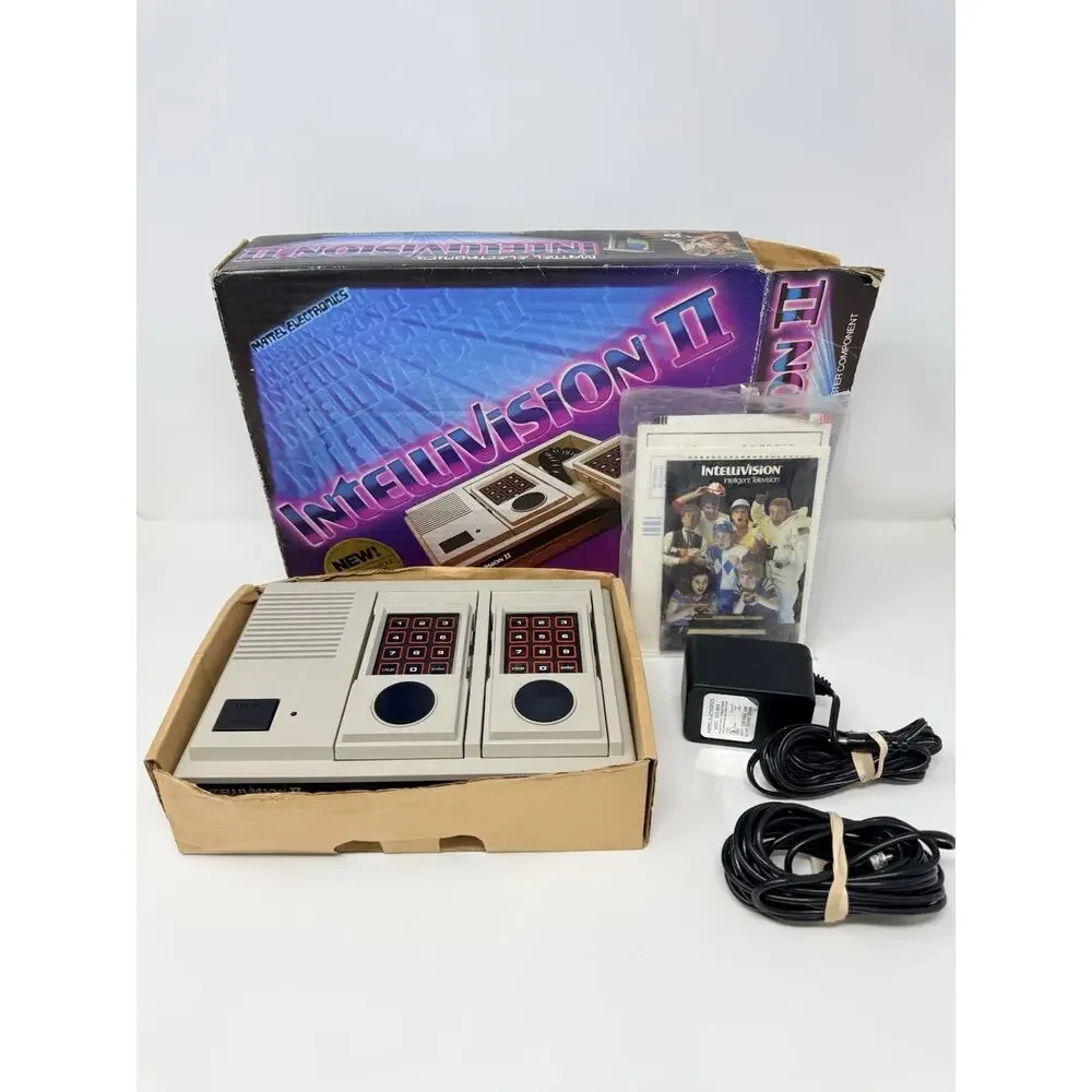 Mattel Intellivision II Console Complete CIB Tested